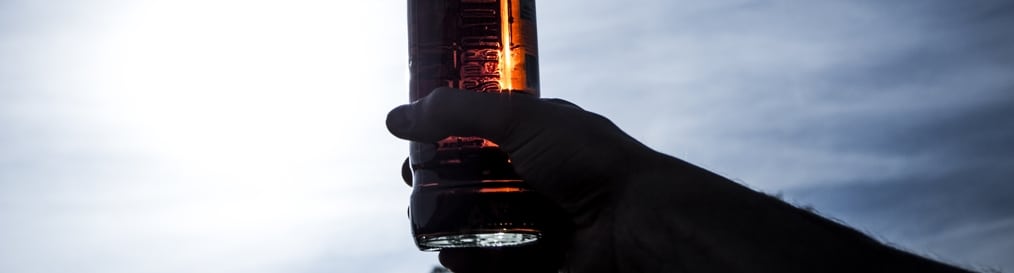 alcohol-beer-bottle-clouds-sky-hand-mateusz-dach