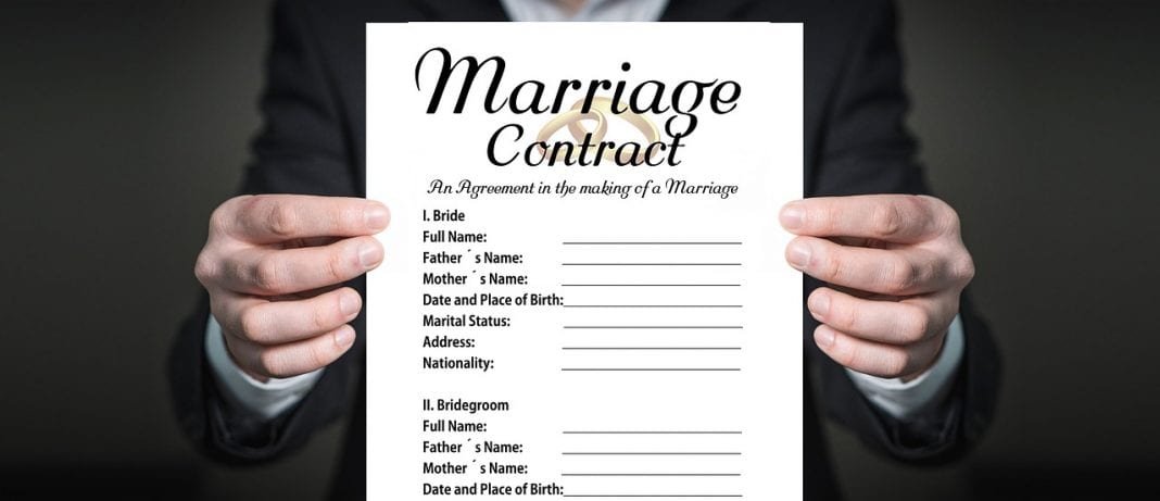 prenuptial agreement Texas Texas prenup agreement