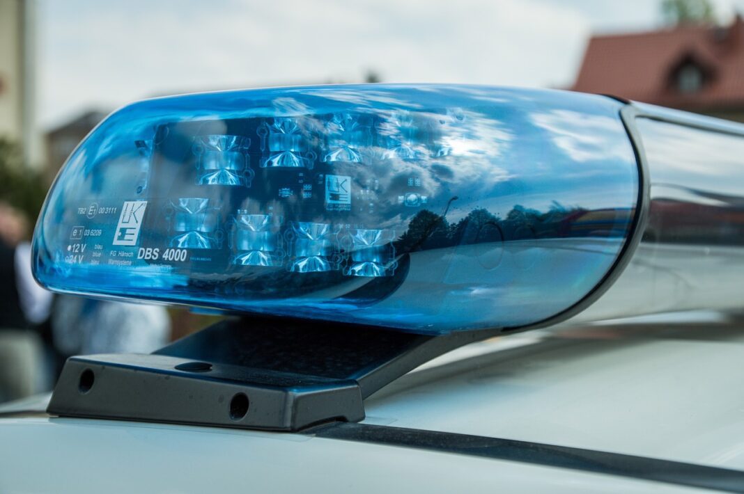 police-siren police siren depicted at scene of incident