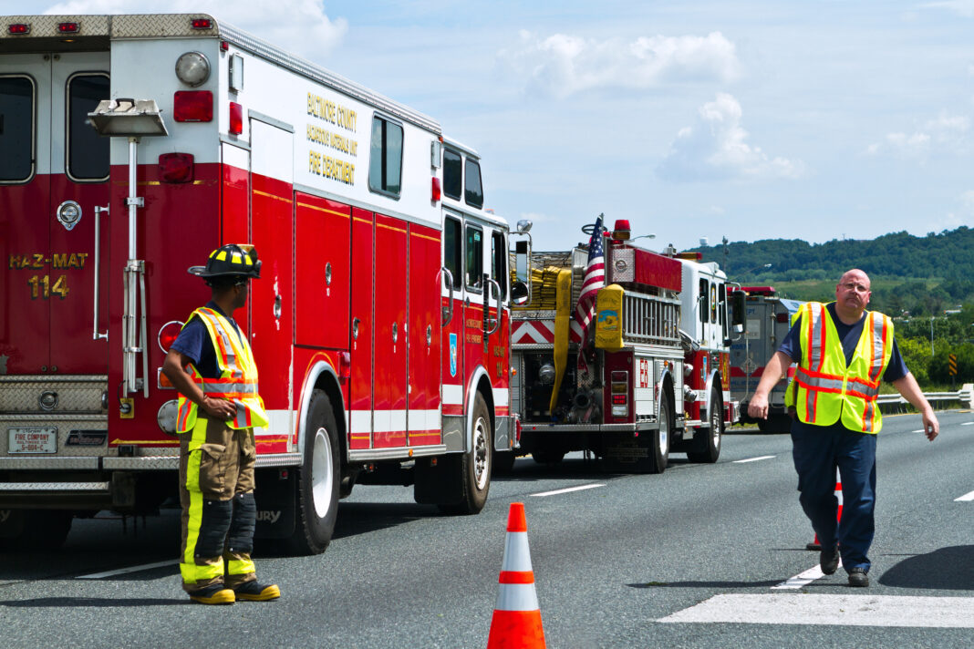 emergency-personnel emergency personnel respond to tragic incident