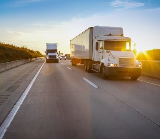 Collision Between A Semi-Truck And Pickup in Apple Valley