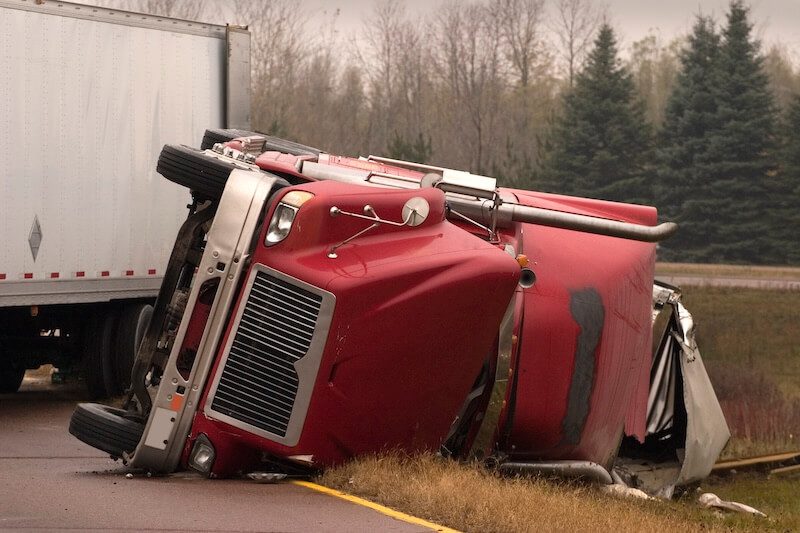 Semi-Truck Rollover Accident Leads To The Death Of One Motorist on Colorado Highway Semi-Truck Rollover Accident Leads To The Death Of One Motorist on Colorado Highway
